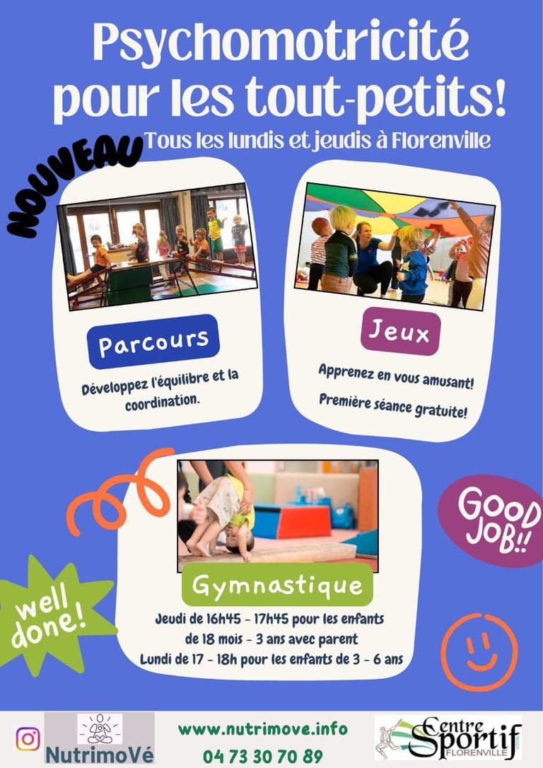 Affiche Psychomotricité